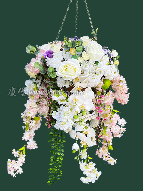 吊籃(花)  |造景實績|花藝作品