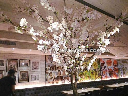 【 布納咖啡中壢店 】  |造景實績|大型人造樹