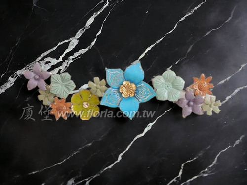 花朵造型金屬壁飾  |傢飾精品|金屬藝品