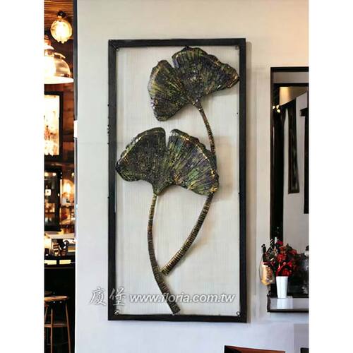 銀杏-金屬壁飾  |傢飾精品|金屬藝品