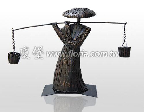 漁夫 - 鐵器佈置擺飾  |傢飾精品|金屬藝品