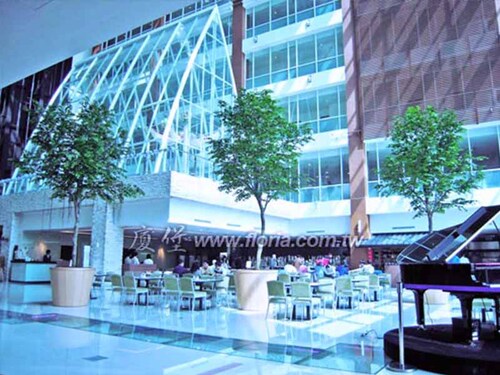 【  桃禧航空城酒店  】  |造景實績|大型人造樹