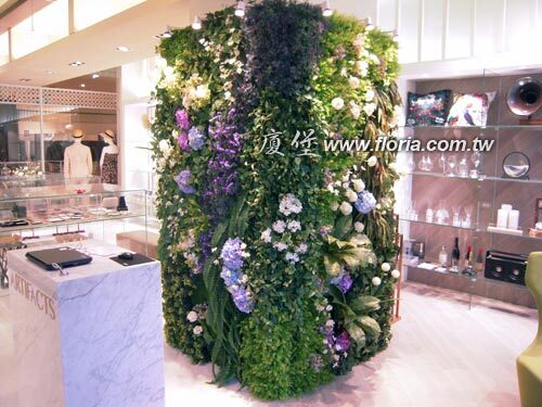 【 新光三越A4 】  |造景實績|人造植栽牆