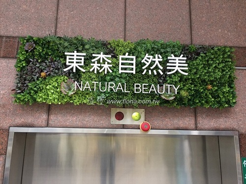 【 東森 自然美 】  |造景實績|人造植栽牆