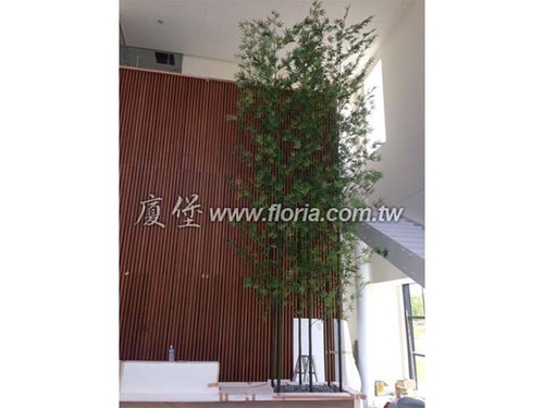 【  潤弘 精密工業 】  |造景實績|人造竹景