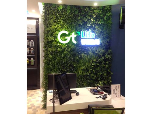【 台北 亞太Gt Life三創館 】  |造景實績|人造植栽牆