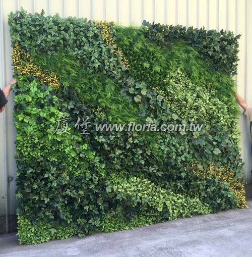【 台北松山車站 】  |造景實績|人造植栽牆