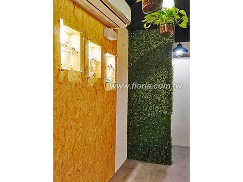 【 三重 早餐店 】  |造景實績|人造草皮牆