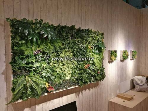 【 板橋OWNDAYS 】  |造景實績|人造植栽牆