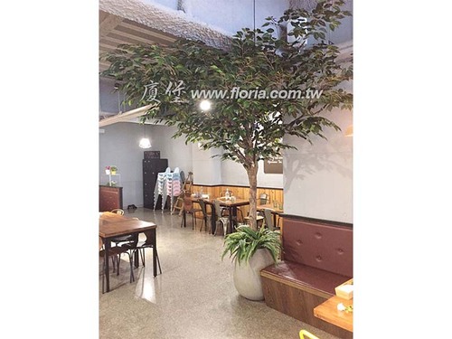 【 中壢木宅餐館 】  |造景實績|大型人造樹