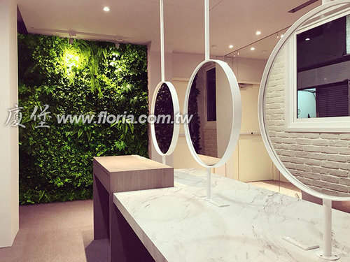 【 藍海商務旅館 】  |造景實績|人造植栽牆