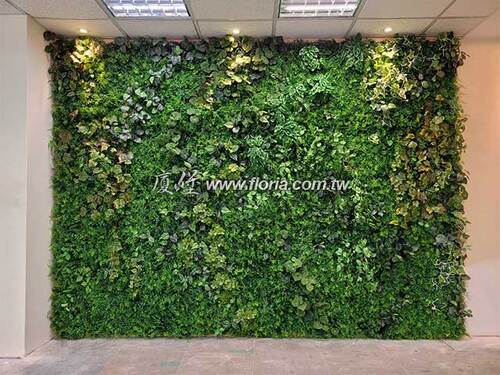 【台北科技辦公室 】  |造景實績|人造植栽牆