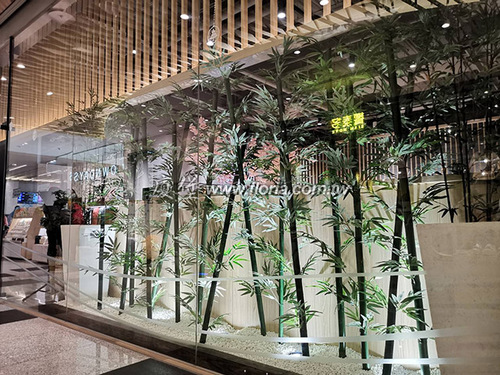 【 秋風軒涮涮鍋 廣豐店 】  |造景實績|人造竹景