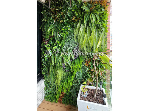 【 陽台仿真植栽牆 】