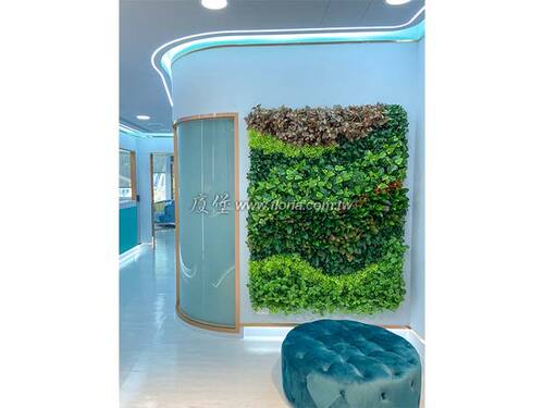 【 內湖商辦 】  |造景實績|人造植栽牆