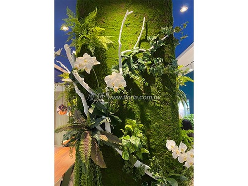【 內湖 科技辦公室 】  |造景實績|人造植栽牆
