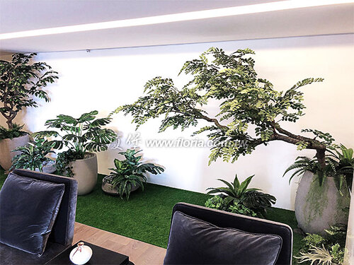 【 敦仰 接待中心 】  |造景實績|大型人造樹