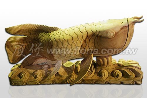 紅龍大型木雕藝品  |傢飾精品|原木擺飾