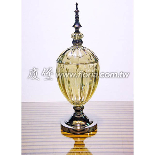 玻璃藝術擺飾 / 燭台S  |傢飾精品|飾品/雕塑品