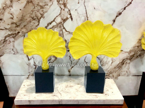 銀杏葉擺飾 (黃)  |傢飾精品|飾品/雕塑品