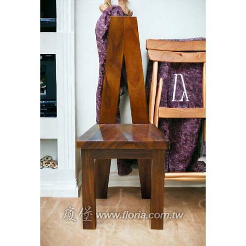 原木餐桌椅產品圖