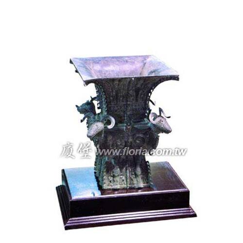 四羊方尊 / 藝品擺飾  |傢飾精品|金屬藝品