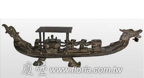 龍舟造型原木擺飾  |傢飾精品|原木擺飾