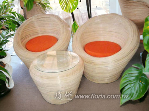 休閒籐椅組 / 紅  |傢飾精品|精緻傢俱|藤製傢俱