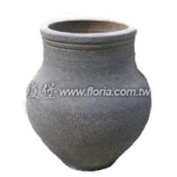 咕咾石甕【70*80cm】  |園藝資材|仿咕咾石甕