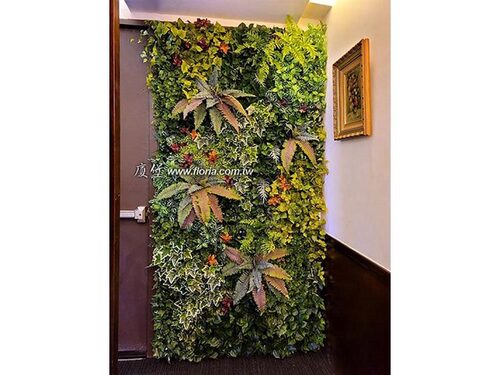 【 苗栗 遊藝場 】  |造景實績|人造植栽牆
